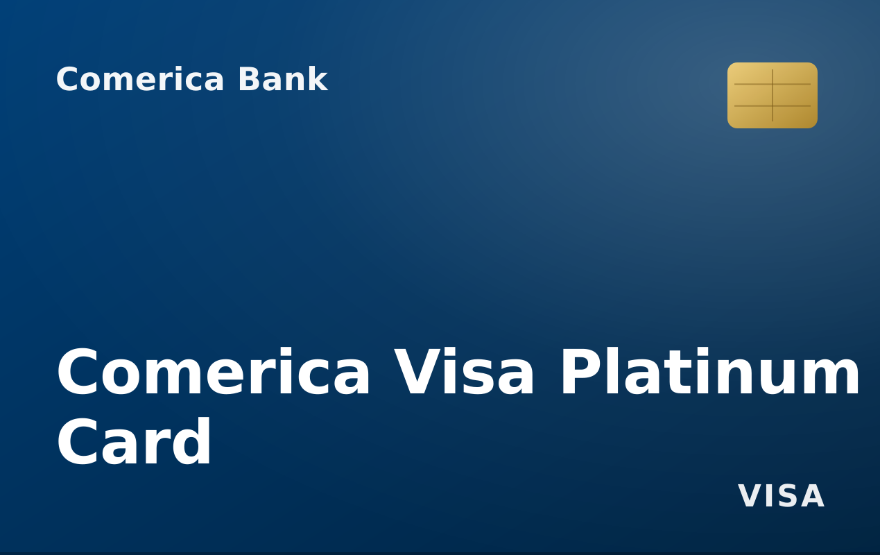 Comerica Visa Platinum Card