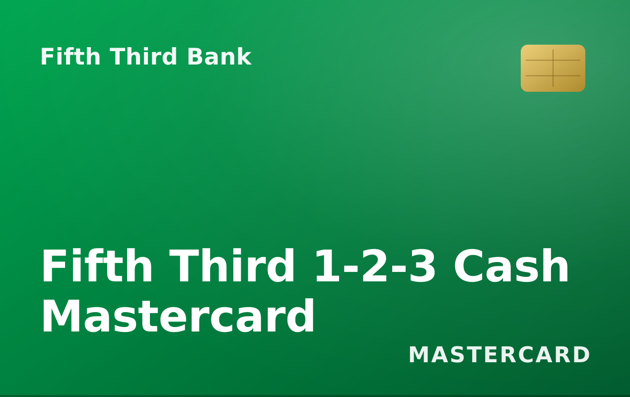 Fifth Third 1-2-3 Cash Mastercard