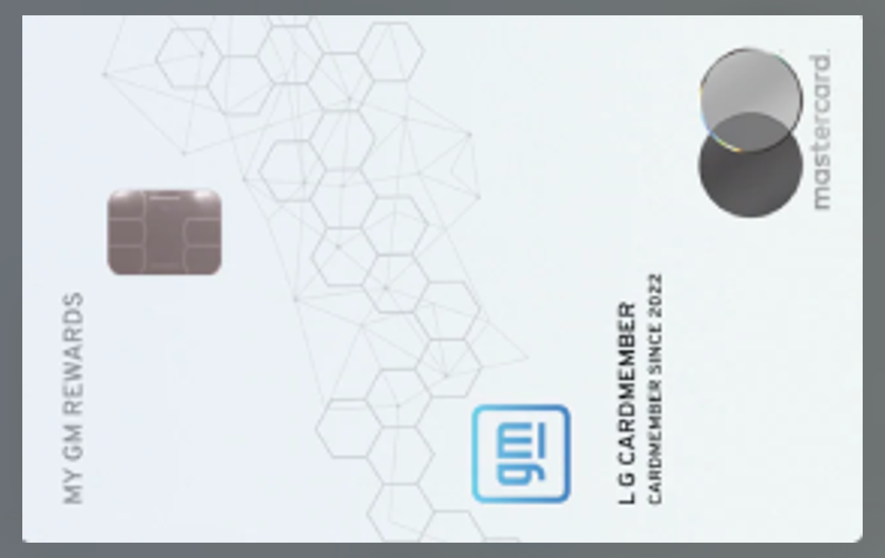 My GM Rewards Card