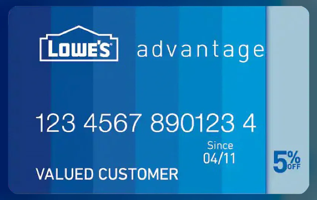 Lowe's Advantage Card
