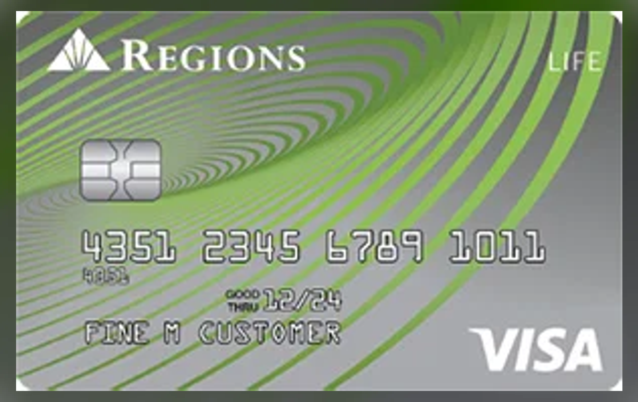 Regions Life Visa Credit Card