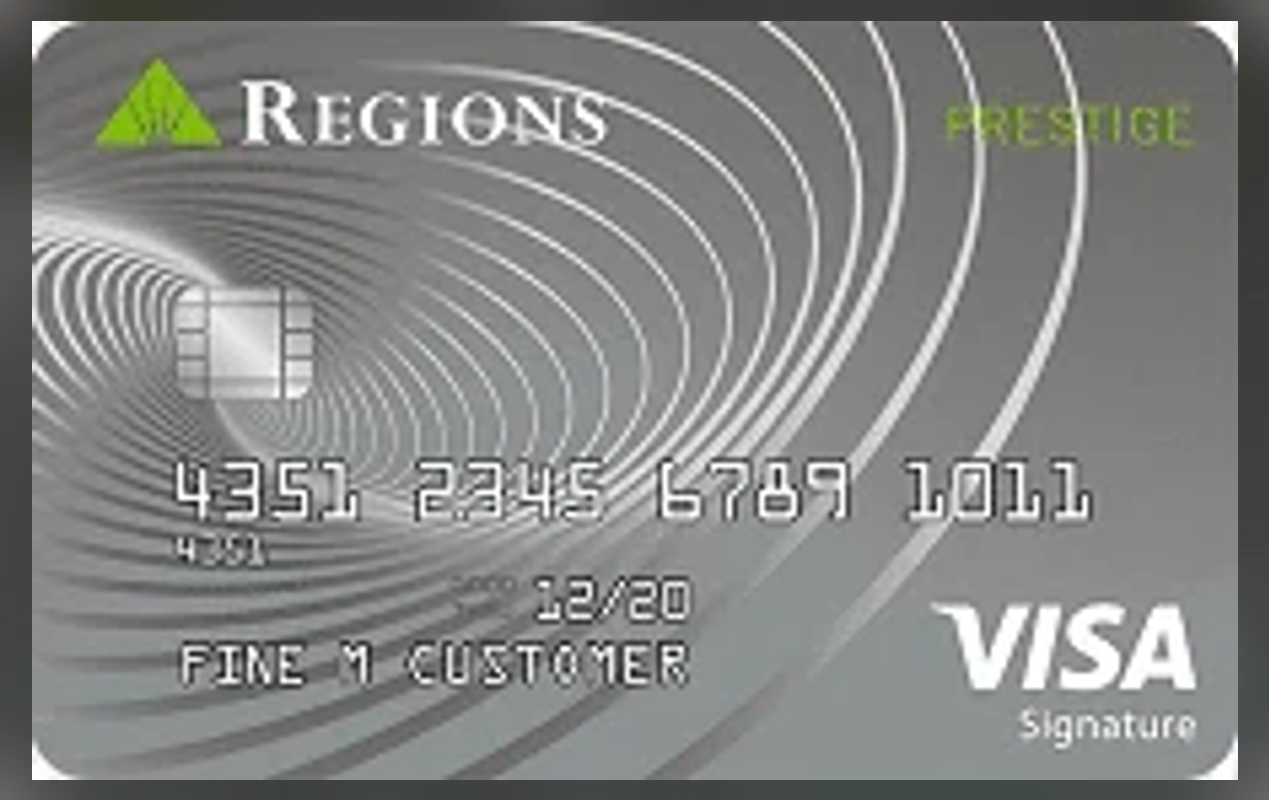 Regions Prestige Visa Signature Credit Card
