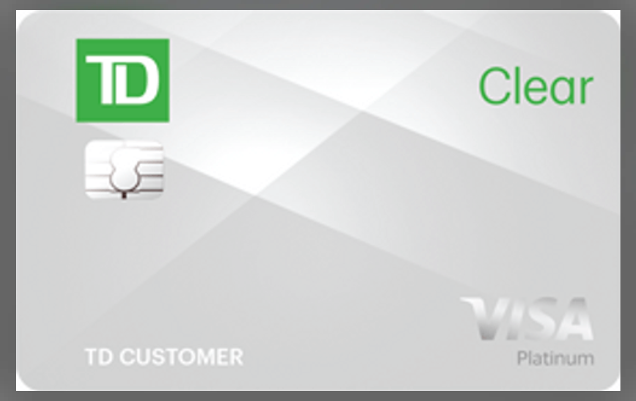 TD Clear Visa Credit Card